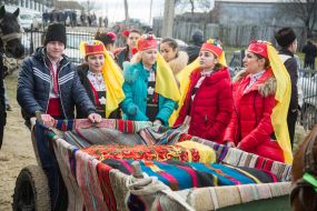 The celebration of St. Tryphon Zarezan day