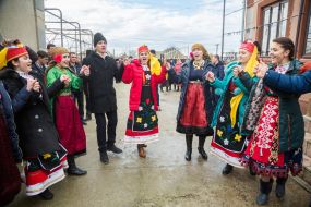 The celebration of St. Tryphon Zarezan day