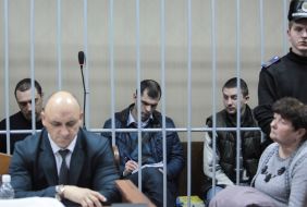 Sergei Tamtura, Oleg Yanishevskiy and Aleksandr Marinchenko