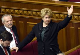 Viktor Pynzenyk and Natalia Novak