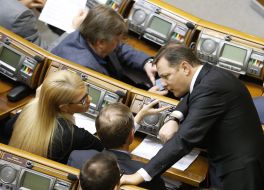 Yulia Timoshenko, Oleg Lyashko