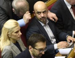 Mustafa Nayem and Svetlana Zalishchuk