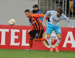 Soccer match FC Shakhtar (Ukraine) - FC Schalke (Germany)