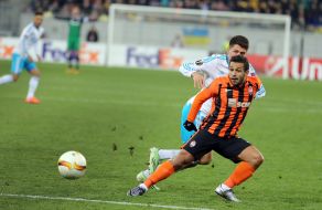 Soccer match FC Shakhtar (Ukraine) - FC Schalke (Germany)