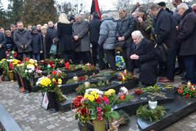 In Lviv honored memory of Heroes Hundreds of Heaven