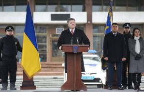 Petro Poroshenko, Vladimir Groisman, Khatiya Dekanoyidze