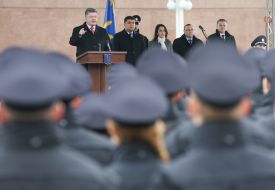 Petro Poroshenko, Vladimir Groisman, Khatiya Dekanoyidze