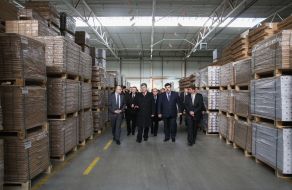 Petr Poroshenko attended of "Barlinek Invest"