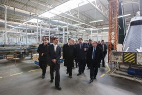 Petr Poroshenko attended of "Barlinek Invest"