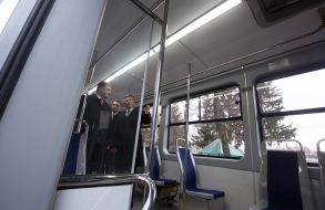 Petr Poroshenko attended CE "Vinnitsa transport company"