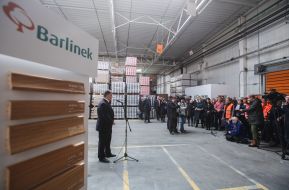 Petr Poroshenko attended of "Barlinek Invest"