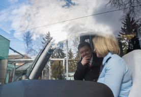 Petr Poroshenko attended CE "Vinnitsa transport company"