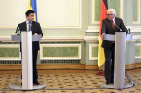 Frank-Walter Steinmeier, Pavlo Klimkin