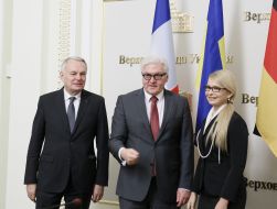 Jean-Marc Ayrault, Frank-Walter Steinmeier, Yulia Tymoshenko