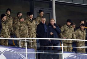 Grigoriy Surkis and Leonid Kuchma