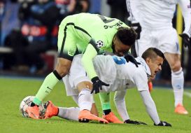 Derlis Gonzalez and Raheem Sterling