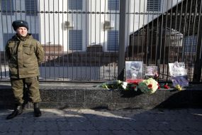 People paid tribute to Boris Nemtsov