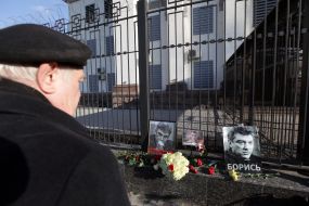 People paid tribute to Boris Nemtsov
