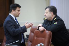 Stepan Poltorak, Pavlo Klimkin