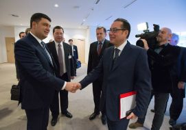Vladimir Groisman and Gianni Pittella