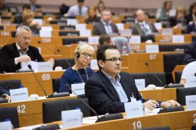 Members of the Ukrainian delegation