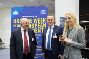 Members of the Ukrainian delegation