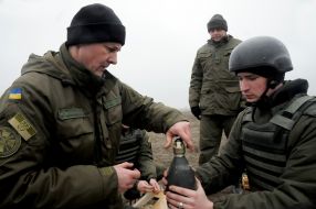 Military exercises of students