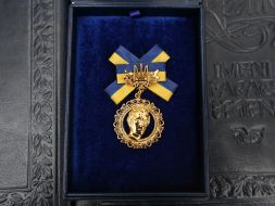 Honorary sign of the winner