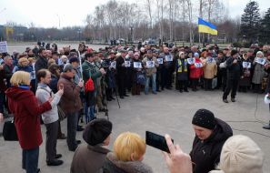 An action in support of Savchenko