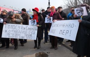 An action in support of Savchenko