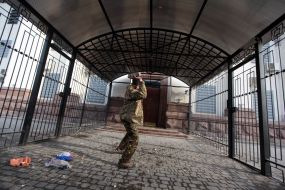 An action in support of Savchenko