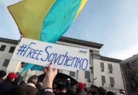 An action in support of Savchenko