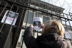 An action in support of Savchenko