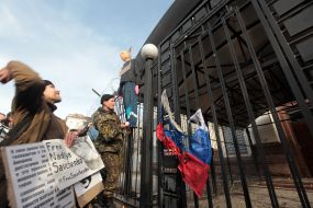 An action in support of Savchenko