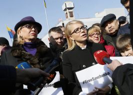 Yuliia Timoshenko and Aleksandra Kuzhel