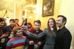 Svyatoslav Vakarchuk and Maria Muzychuk
