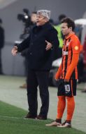 Mircea Lucescu and Anisi Caldeira Bernard