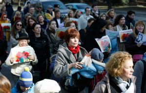 The action "Freedom for Nadezhda"
