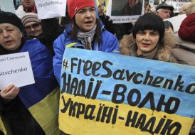 Picket-rally "Freedom to Nadezhda Savchenko"