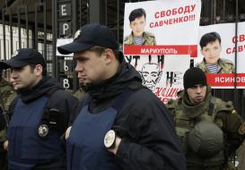 Picket-rally "Freedom to Nadezhda Savchenko"