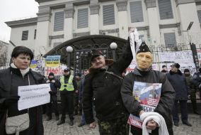 The man in the mask of Putin