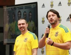 Roberto Morales and Sergey Prytula
