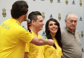 Presentation form of the national team of Ukraine