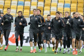 Open training of FC "Shakhter"