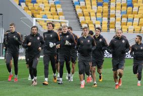 Open training of FC "Shakhter"