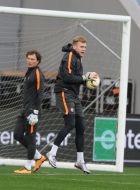 Open training of FC "Shakhter"