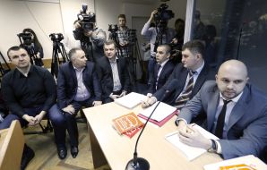 Valerii Gibalenko, Vladimir Shapakin and Aleksandr Korniiets