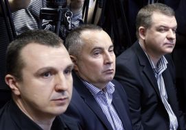 Valerii Gibalenko, Vladimir Shapakin and Aleksandr Korniiets