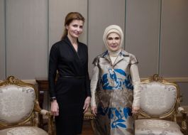 Марина Порошенко и Эмине Эрдоган