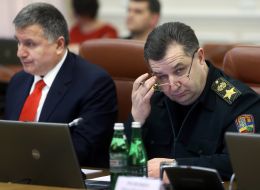 Stepan Poltorak and Arsen Avakov